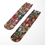 Horror Collage Socks - The Original Underground