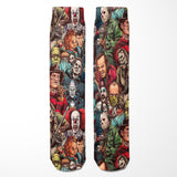 Horror Collage Socks - The Original Underground