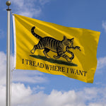 I Tread Where I Want Flag - The Original Underground