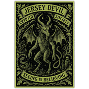 Jersey Devil Cryptid Society Sticker - The Original Underground