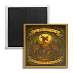 Jersey Devil Patron Saint of New Jersey Fridge Magnet - The Original Underground