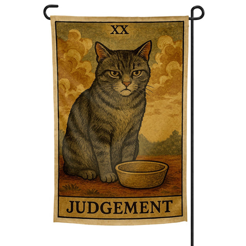 Judgement Cat Tarot Garden Flag - The Original Underground