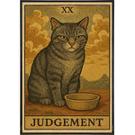 Judgement Cat Tarot Original Poster Print - The Original Underground