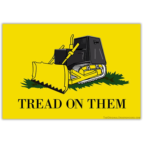 Killdozer Tread on Them Sticker - The Original Underground