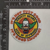 Krusty Seal of Approval Patch - The Original Underground