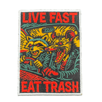 Live Fast Eat Trash Patch - The Original Underground
