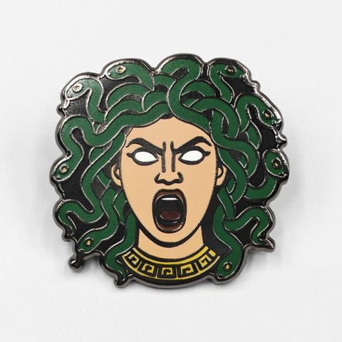 Medusa Enamel Pin - The Original Underground