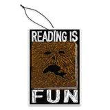 Necronomicon "Reading is Fun" Air Freshener - The Original Underground