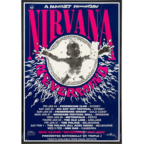 Nirvana Show Poster Print - The Original Underground