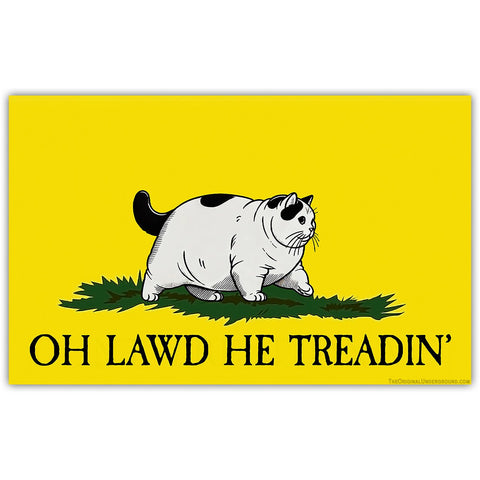 Oh Lawd He Treadin' Sticker - The Original Underground