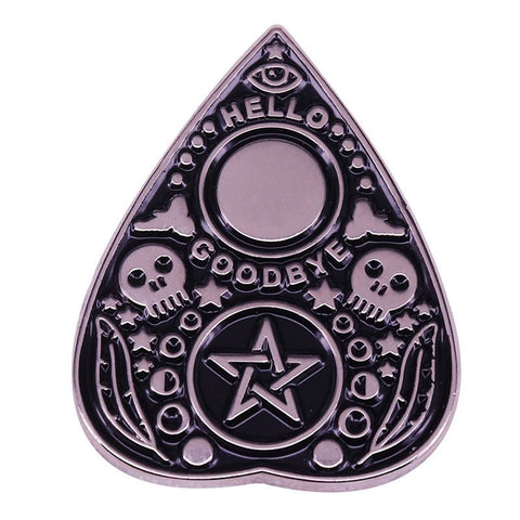 Ouija Planchette Enamel Pin - The Original Underground