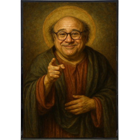 Saint Danny Oil Painting Poster Print - The Original Underground