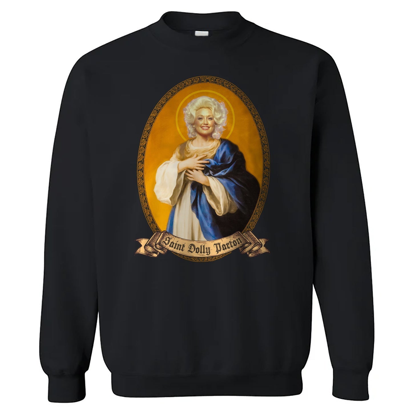 Saint Dolly Parton Crewneck Sweatshirt - The Original Underground