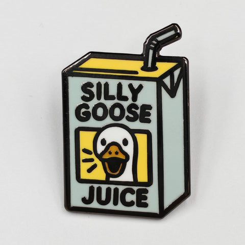Silly Goose Juice Enamel Pin - The Original Underground