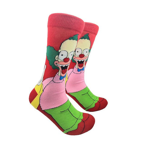 Simpsons "Krusty the Clown" Socks - The Original Underground