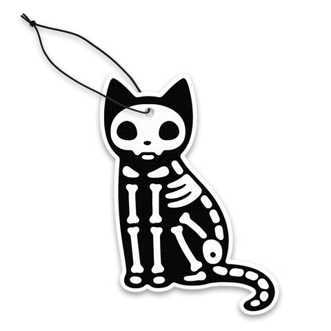 Skeleton Cat Air Freshener - The Original Underground