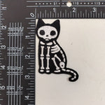 Skeleton Cat Patch - The Original Underground
