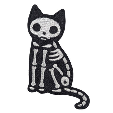 Skeleton Cat Patch - The Original Underground