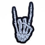 Skeleton Rock Hand Patch - The Original Underground