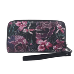 Skulls and Flowers Clutch Handbag - The Original Underground