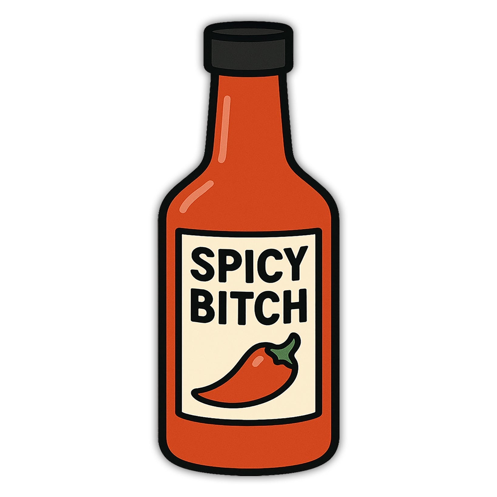 Spicy B-tch Sticker - The Original Underground