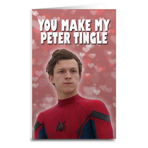 Spider - Man "You Make My Peter Tingle" Card - The Original Underground