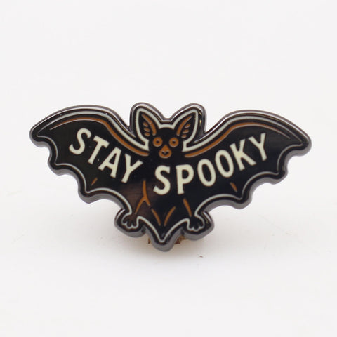Stay Spooky Bat Enamel - The Original Underground