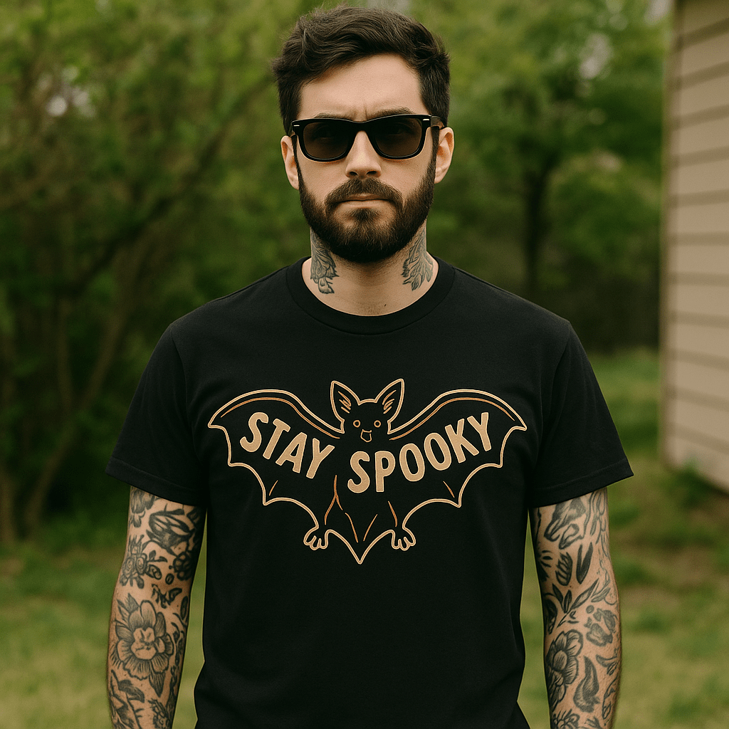 Stay Spooky Bat T-Shirt - The Original Underground
