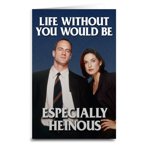 SVU "Especially Heinous" Card - The Original Underground