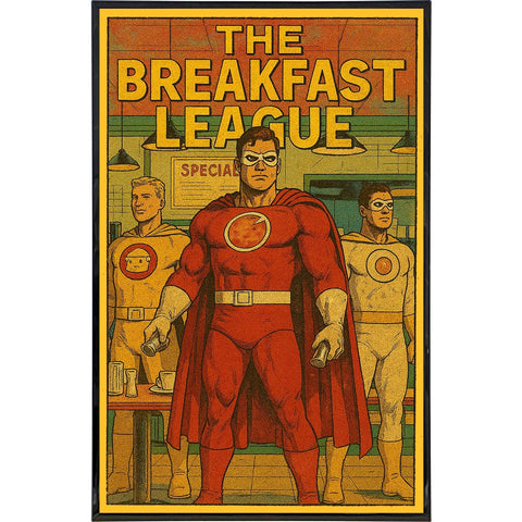 The Breakfast League Poster Print - The Original Underground
