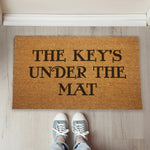 The Key's Under the Mat Door Mat - The Original Underground