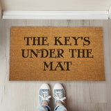 The Key's Under the Mat Door Mat - The Original Underground