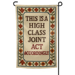 This is a High Class Joint Garden Flag - The Original Underground