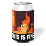 This Is Fine Cat Can Cooler - The Original Underground