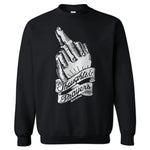 Thoughts and Prayers Crewneck Sweatshirt - The Original Underground