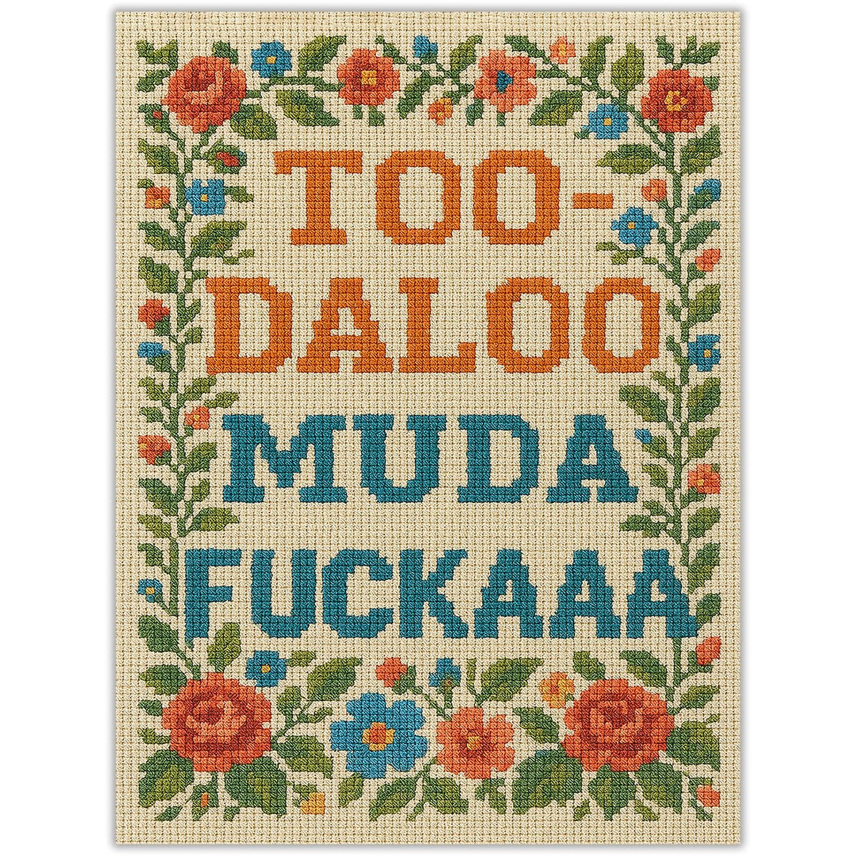 Too-daloo Muda F--kaaa Sticker - The Original Underground