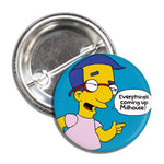 Milhouse Button - Shady Front