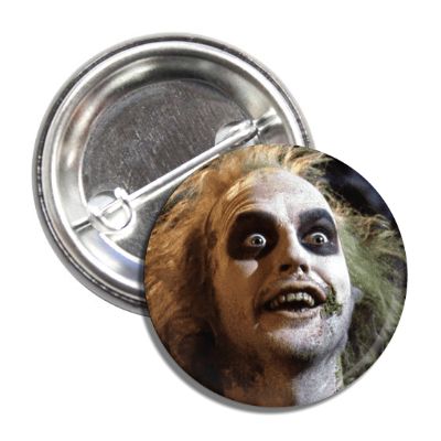 Beetlejuice Button - The Original Underground
