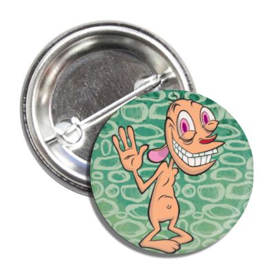 Ren Hoek "Ren and Stimpy" Button - The Original Underground