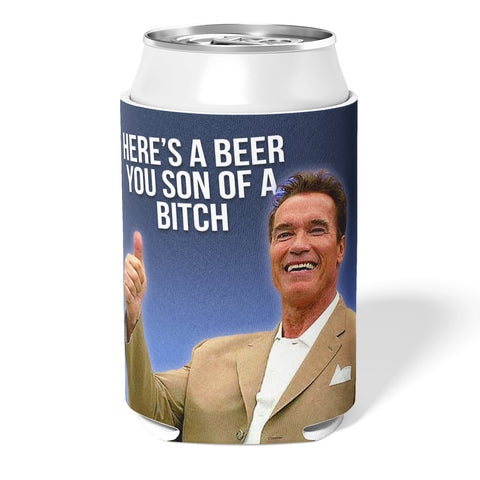 Arnold Schwarzenegger "You Son of A" Can Koozie - The Original Underground