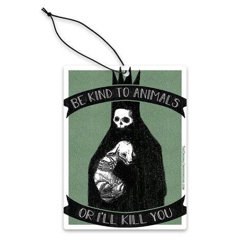 Be Kind To Animals Air Freshener - The Original Underground