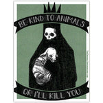 Be Kind To Animals Car Magnet - The Original Underground