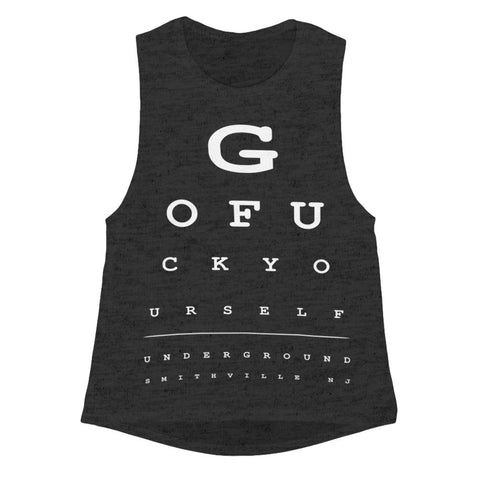 Eye Exam Girls Tank - The Original Underground