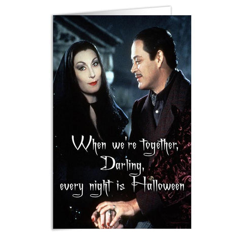 Gomez and Morticia Addams Card - The Original Underground