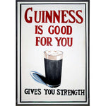 Guinness Gives You Strength Ad Print - The Original Underground