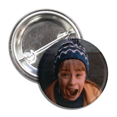 Home Alone Button - The Original Underground