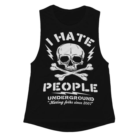 I Hate People Girls Tank - The Original Underground