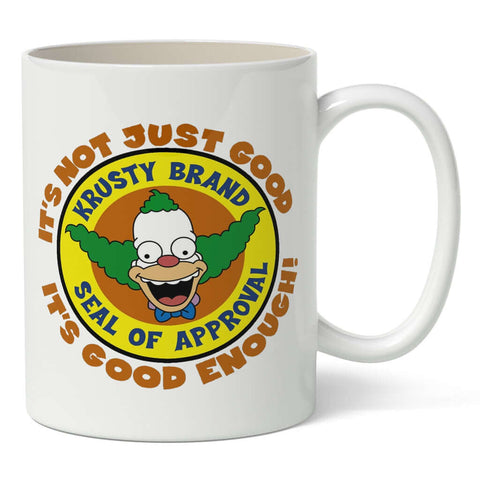 Krusty Seal of Approval Mug - The Original Underground