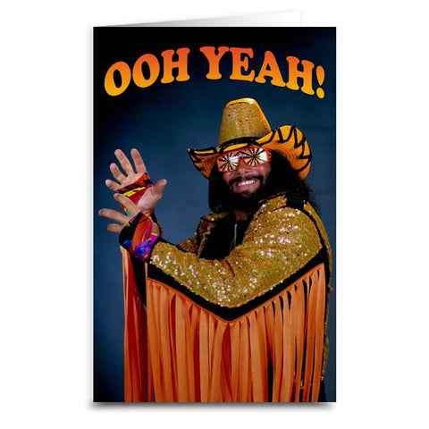 Macho Man "Ooh Yeah" Card - The Original Underground