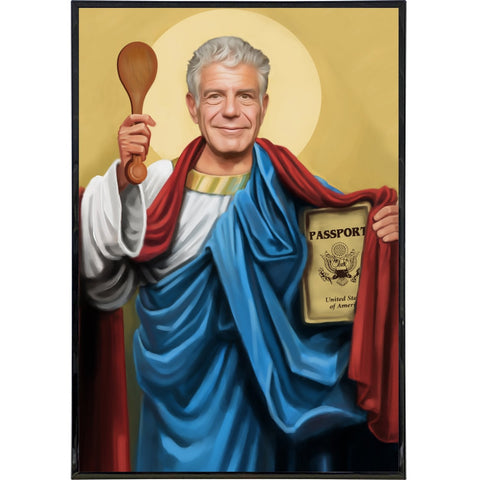 Saint Anthony Bourdain Print - The Original Underground